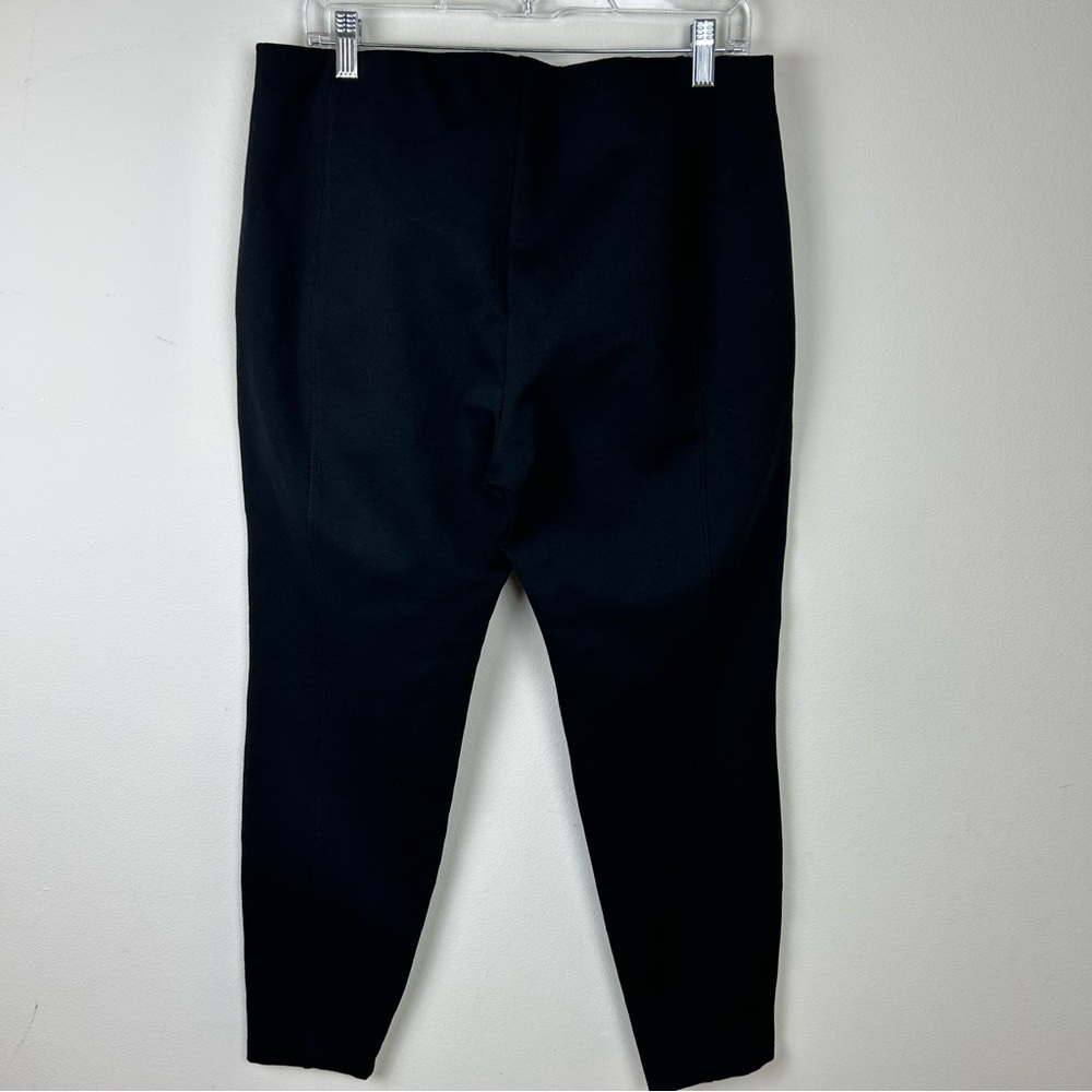 Eileen Fisher Ponte Knit thick pull-on pants size: L - Picture 6 of 9